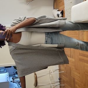 A|X Armani Exchange Poncho Hoodie – Grey, Size XS/S